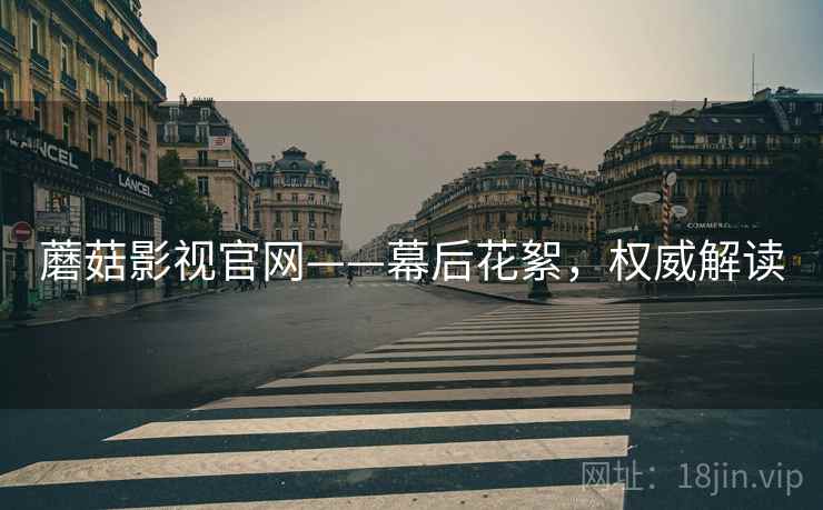 蘑菇影视官网——幕后花絮,权威解读 蘑菇影视官网——幕后花絮,权威解读